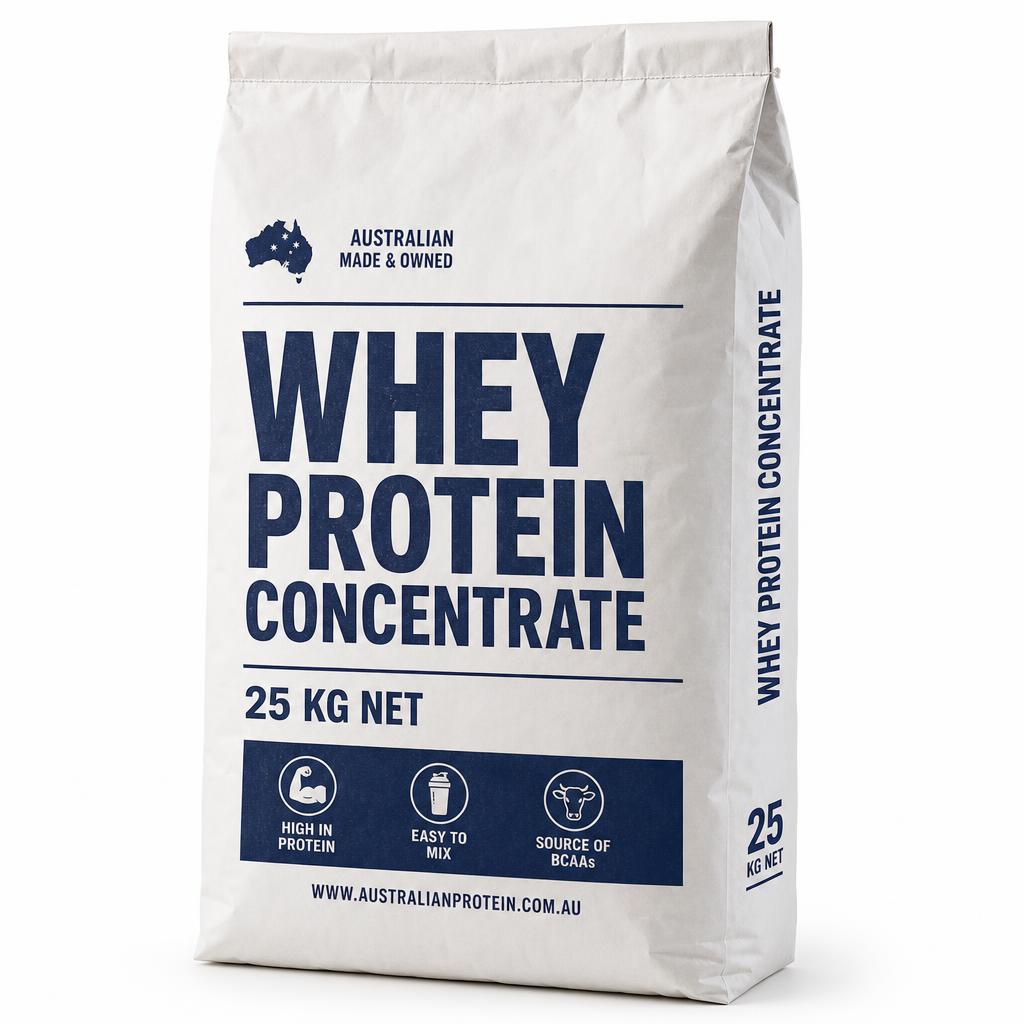 Whey Protein Concentrate 25kg bulk bag